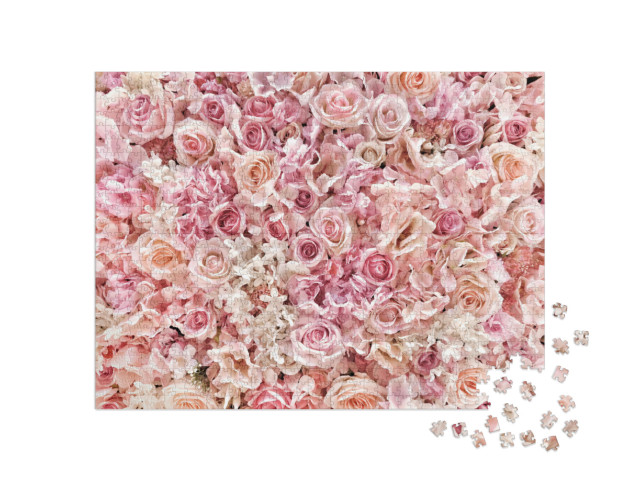 Puzzel 1000 stukjes „Heerlijk geurende zomerbloemen“
