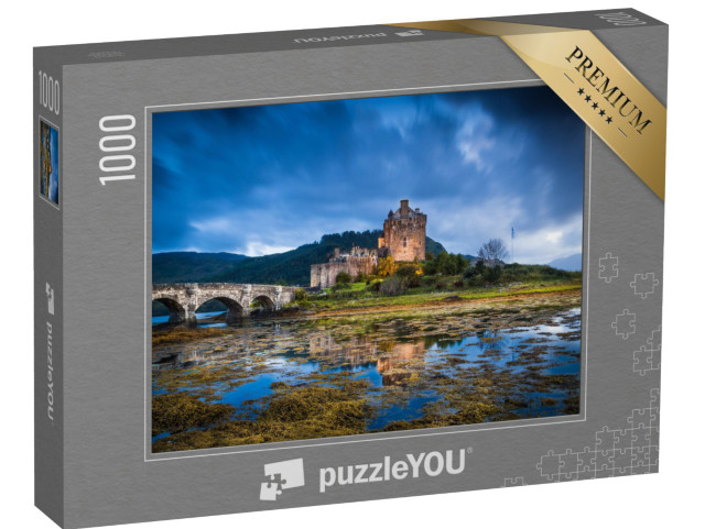 Puzzel 1000 stukjes „Mystiek kasteel Eilean Donan, Schotland“