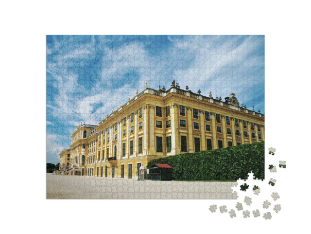 Puzzel 1000 stukjes „Paleis Schönbrunn, bezienswaardigheid van Wenen“