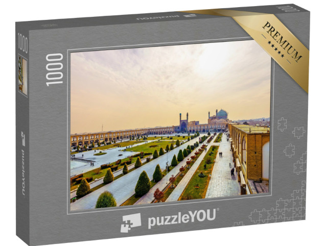 Puzzel 1000 stukjes „Naqsh-e Jahan-plein in Isfahan, Iran, UNESCO-werelderfgoed“