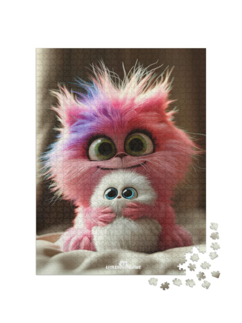Puzzel 1000 stukjes „LITTLEMONSTERTIME: Grace“
