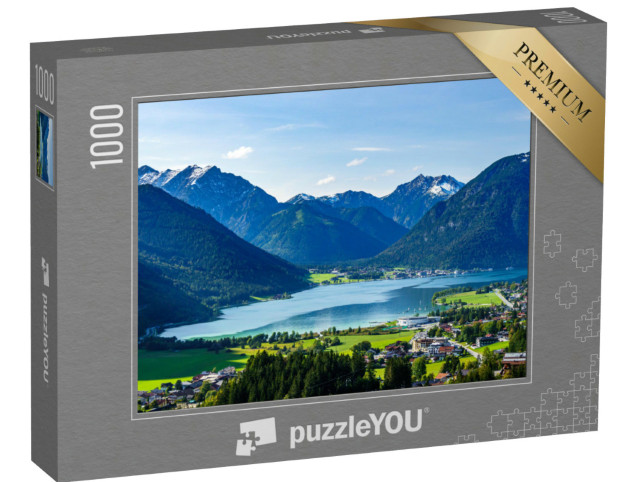 Puzzel 1000 stukjes „Idyllisch landschap aan het Achenmeer, Oostenrijk“