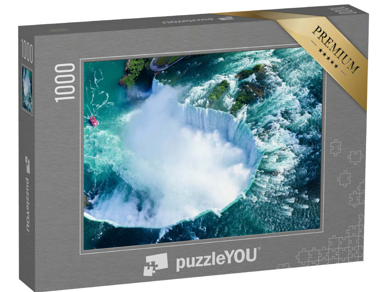 Puzzel 1000 stukjes „Niagara watervallen, Canadese kant, Ontario, Canada“