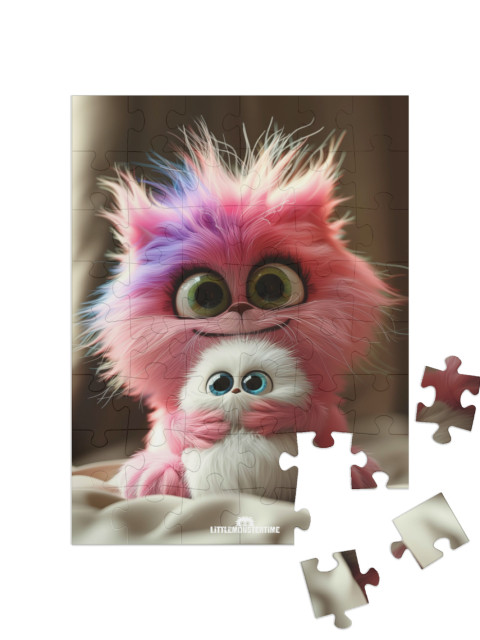 Puzzel 48 stukjes „LITTLEMONSTERTIME: Grace“
