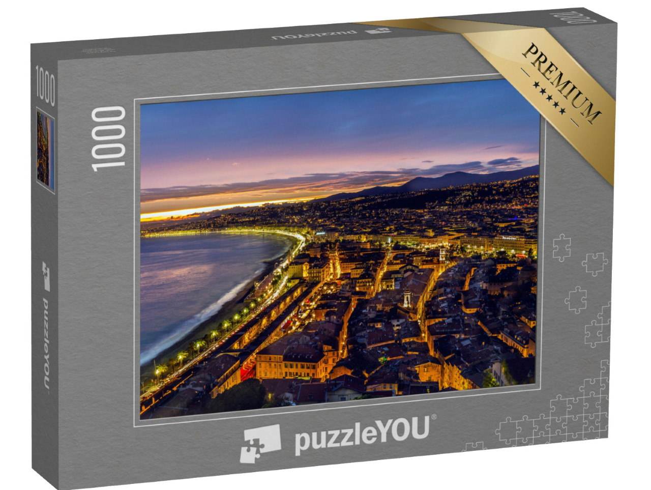 Puzzel 1000 stukjes „Prachtig in de avond na zonsondergang“