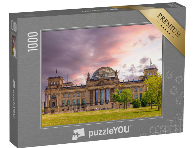 Puzzel 1000 stukjes „Het Rijksdaggebouw in Berlijn, Duitsland“