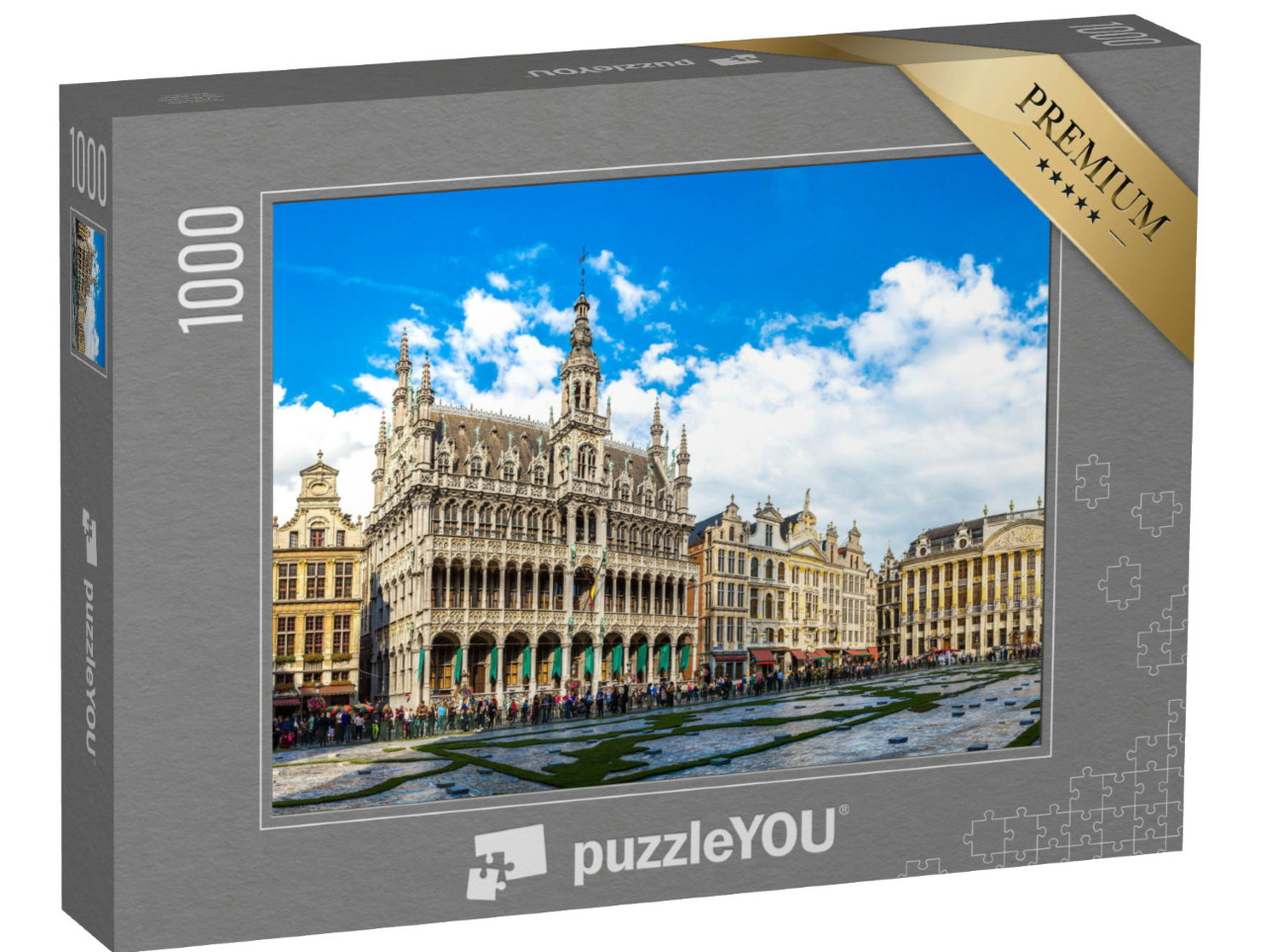 Puzzel 1000 stukjes „De Grote Markt in Brussel, België“