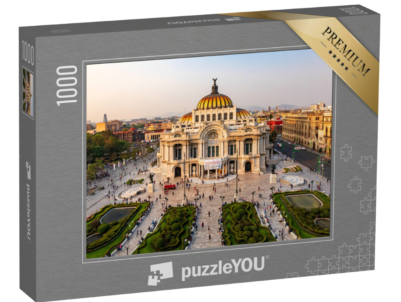 Puzzel 1000 stukjes „Palacio De Bellas Artes, Mexico-stad“