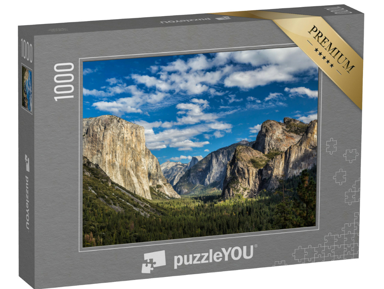 Puzzel 1000 stukjes „Wild Yosemite National Park, VS“