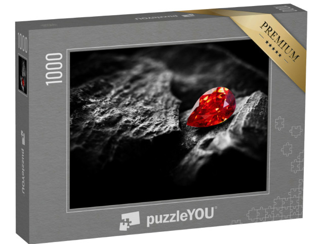 Puzzel 1000 stukjes „Rode robijn“