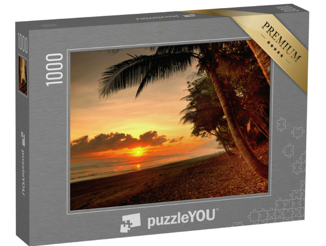 Puzzel 1000 stukjes „Zonsondergang in Nationaal Park Corcovado, Costa Rica“