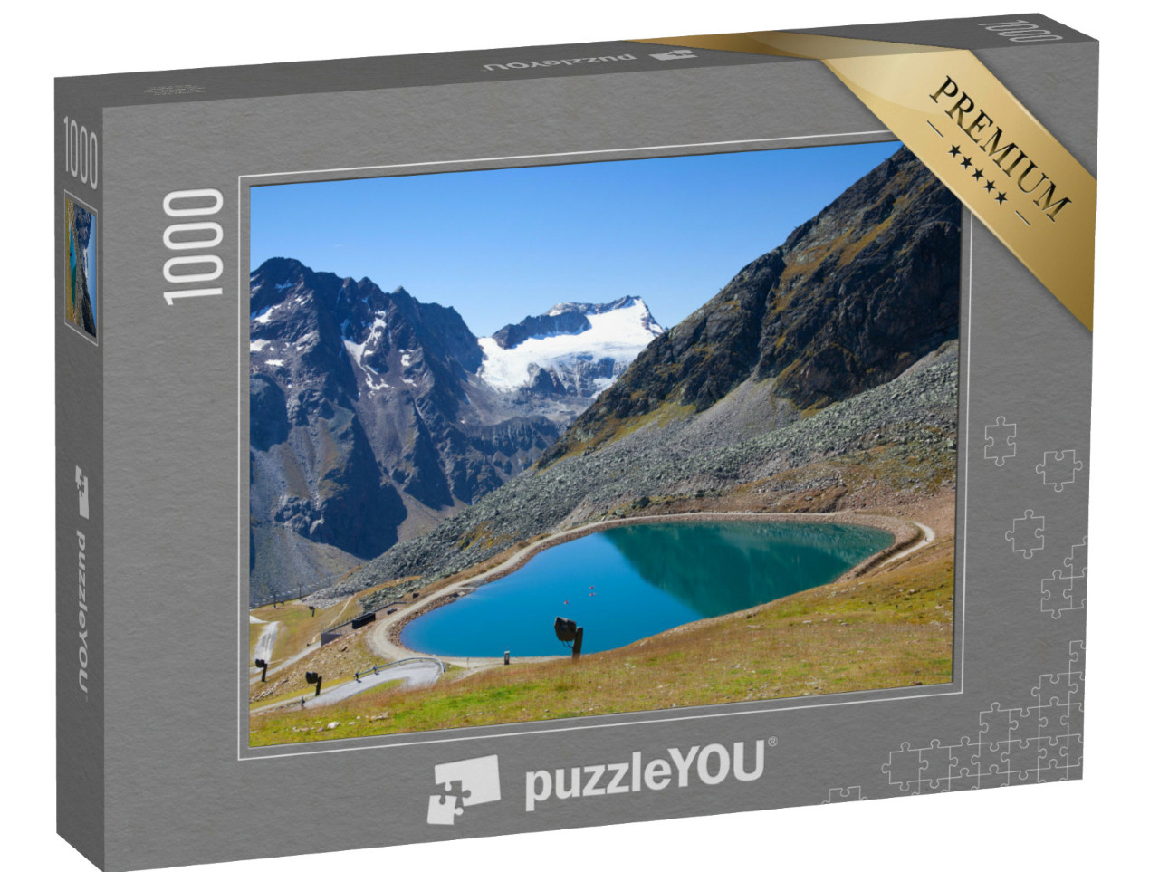 Puzzel 1000 stukjes „De Tiefenbachgletsjer bij Sölden“