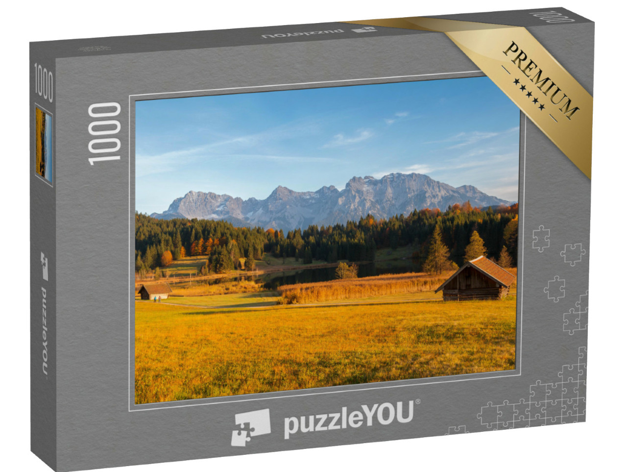 Puzzel 1000 stukjes „Prachtige bergvijver aan de Geroldsee“