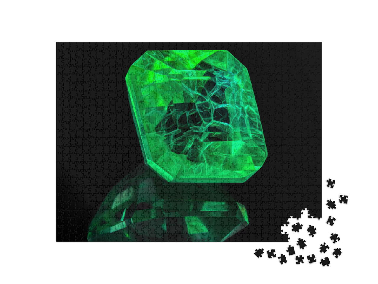 Puzzel 1000 stukjes „Smaragd“
