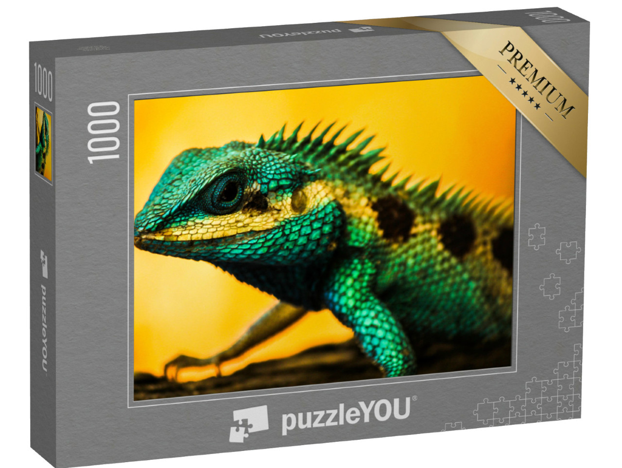 Puzzel 1000 stukjes „Hagedis water draak“