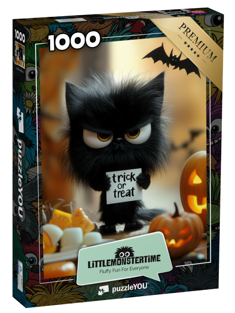 Puzzel 1000 stukjes „LITTLEMONSTERTIME: Halloween Sprinkle“