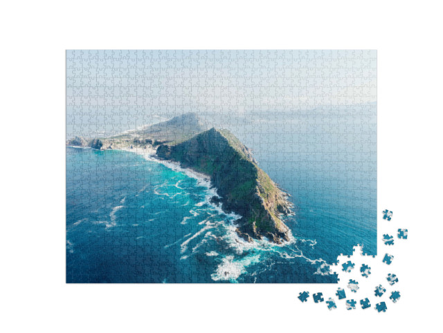 Puzzel 1000 stukjes „Kaap Punt en Kaap de Goede Hoop, Zuid-Afrika“