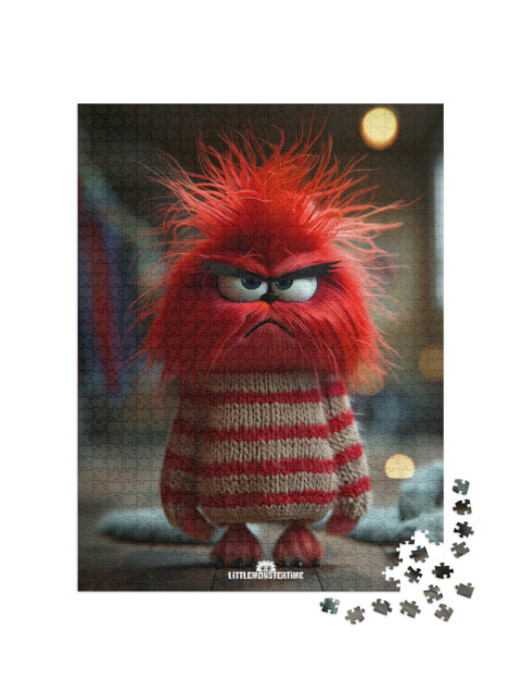 Puzzel 1000 stukjes „LITTLEMONSTERTIME: Rufus“