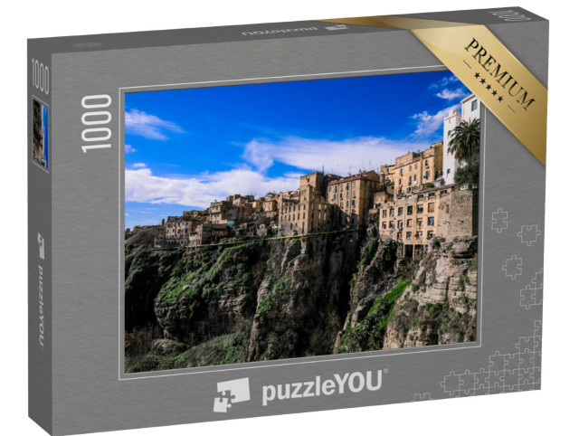 Puzzel 1000 stukjes „Stad en natuurlijk fort: Constantijn, Algerije“
