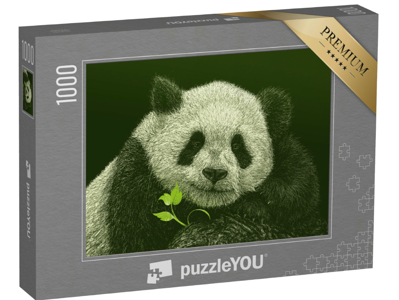 Puzzel 1000 stukjes „Panda“