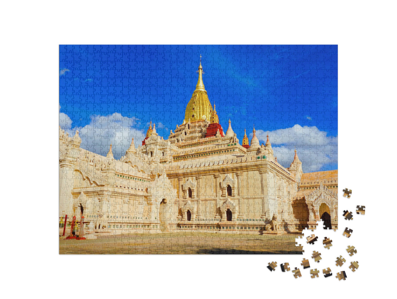 Puzzel 1000 stukjes „Ananda Tempel in Bagan, Myanmar“