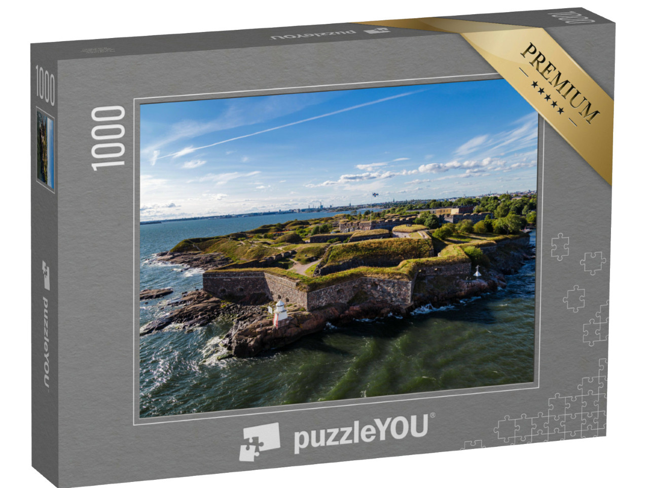 Puzzel 1000 stukjes „Marinevesting Suomenlinna, Helsinki, Finland“