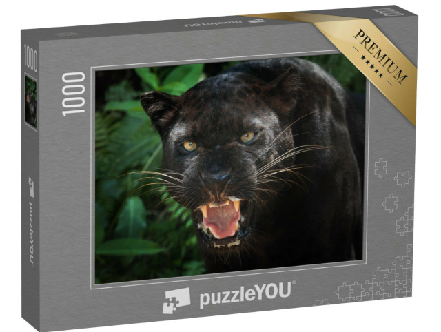 Puzzel 1000 stukjes „Zwarte Panter“