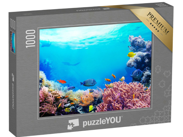 Puzzel 1000 stukjes „Leven in het koraalrif“