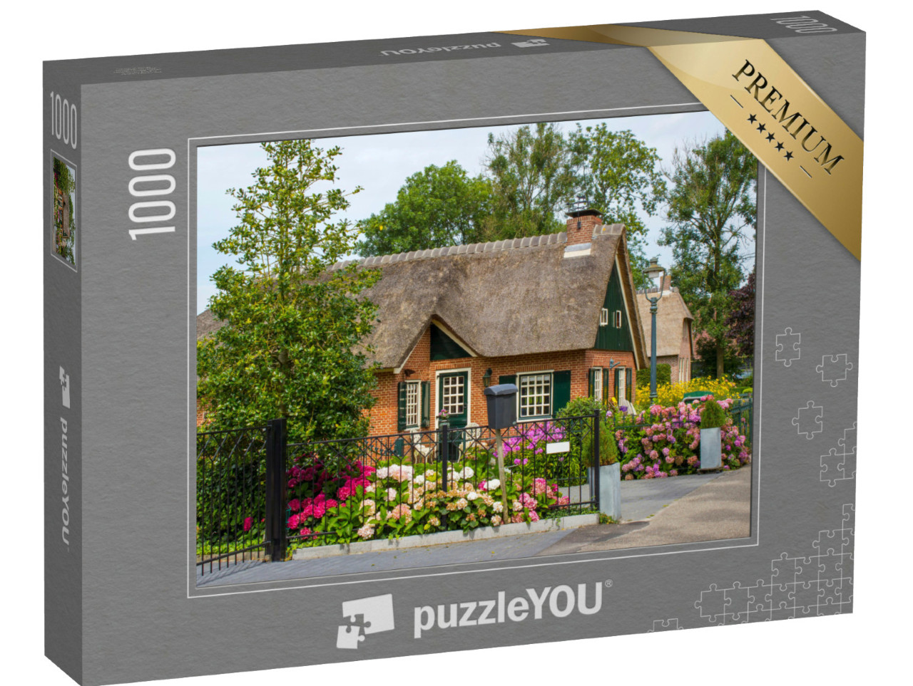 Puzzel 1000 stukjes „Giethoorn, Nederland“