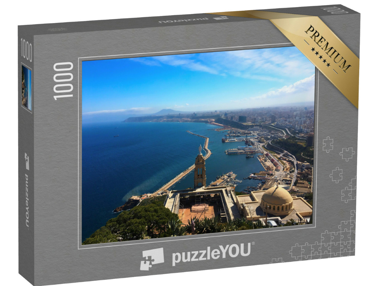 Puzzel 1000 stukjes „Kapel van Santa Cruz, Oran, Algerije“