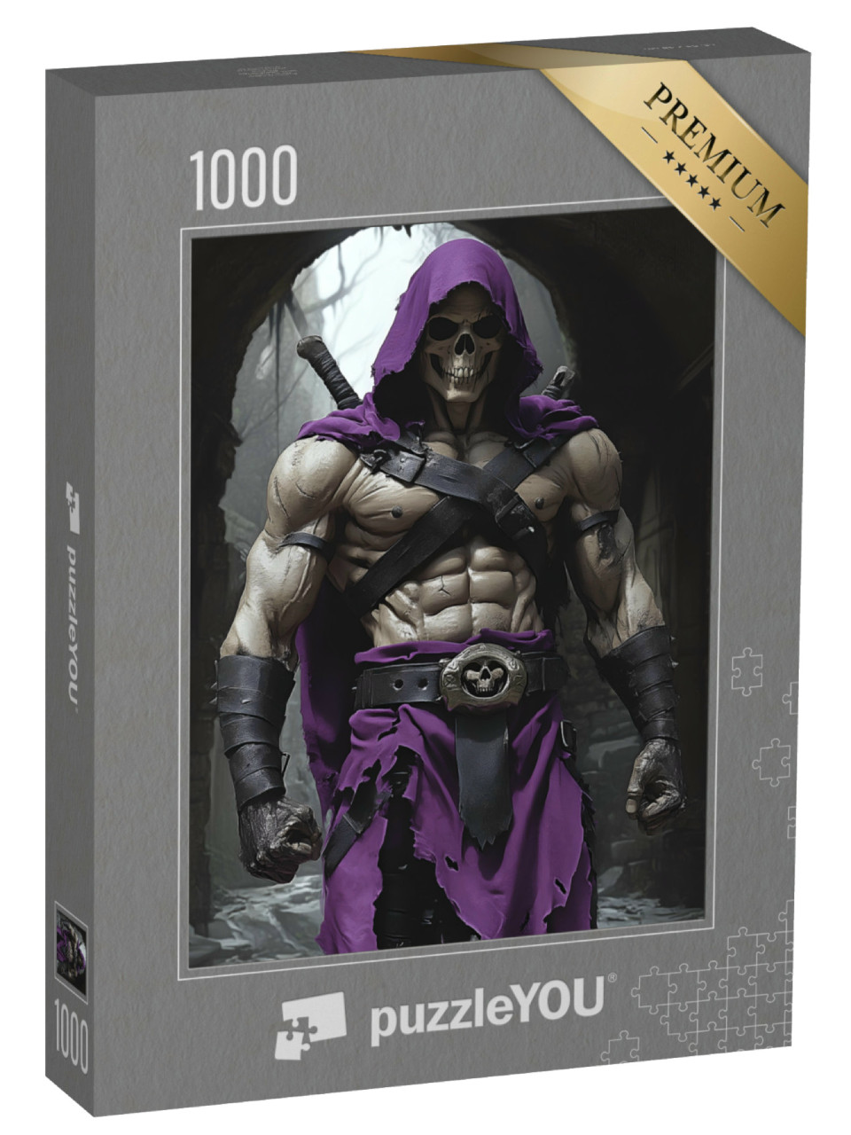 Puzzel 1000 stukjes „Gespierd skelet voor het hele lichaam“