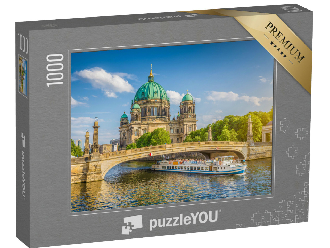 Puzzel 1000 stukjes „Berlijnse kathedraal op Museumeiland, Berlijn, Duitsland“