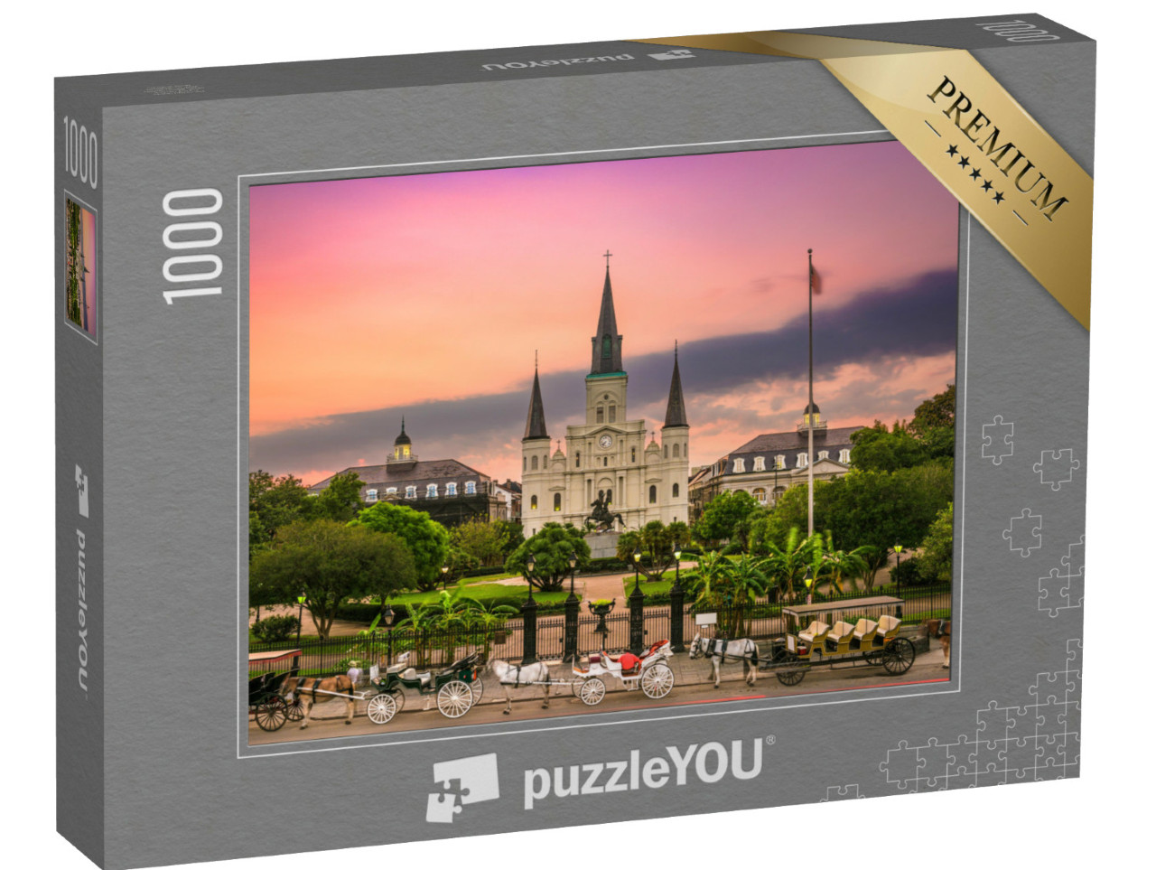 Puzzel 1000 stukjes „Jackson Square, New Orleans, Louisiana“